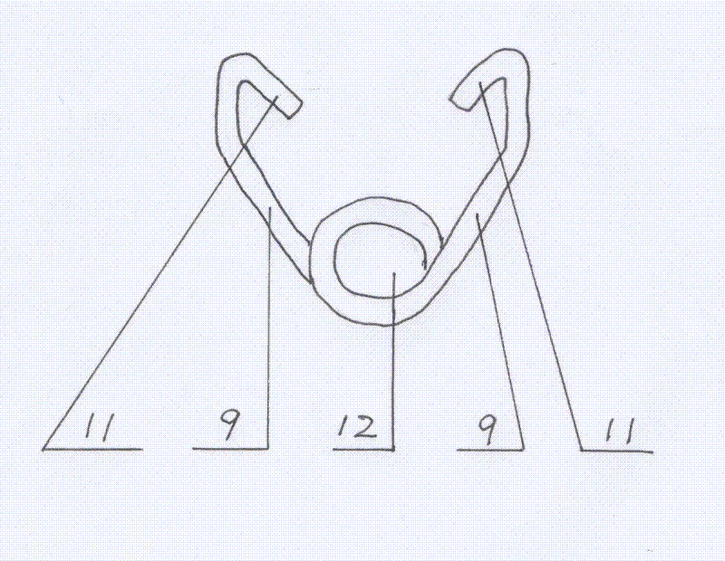Parallelly connected clothes hanger and clothes hanging ring thereof