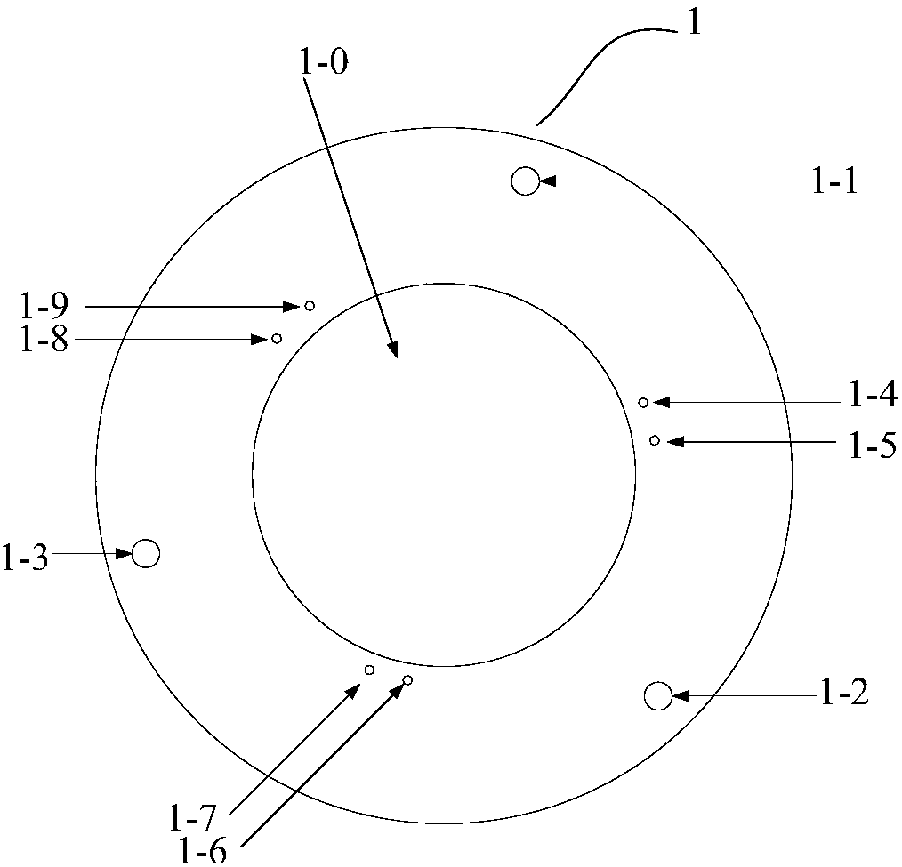 Absolute gravimeter vibration isolation system based on three leaf spring and three suspension spiral springs