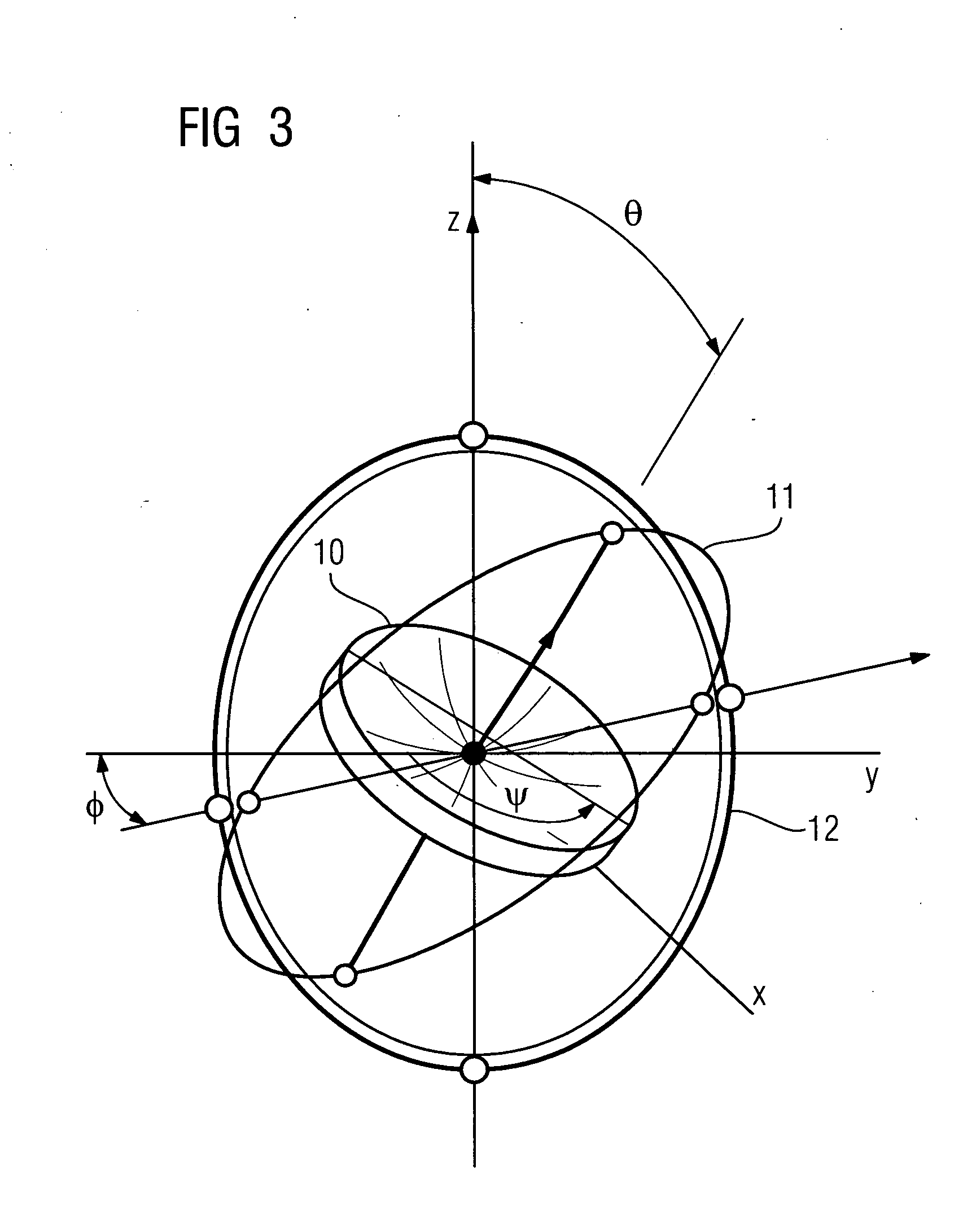 Hearing apparatus with automatic alignment of the directional microphone and corresponding method