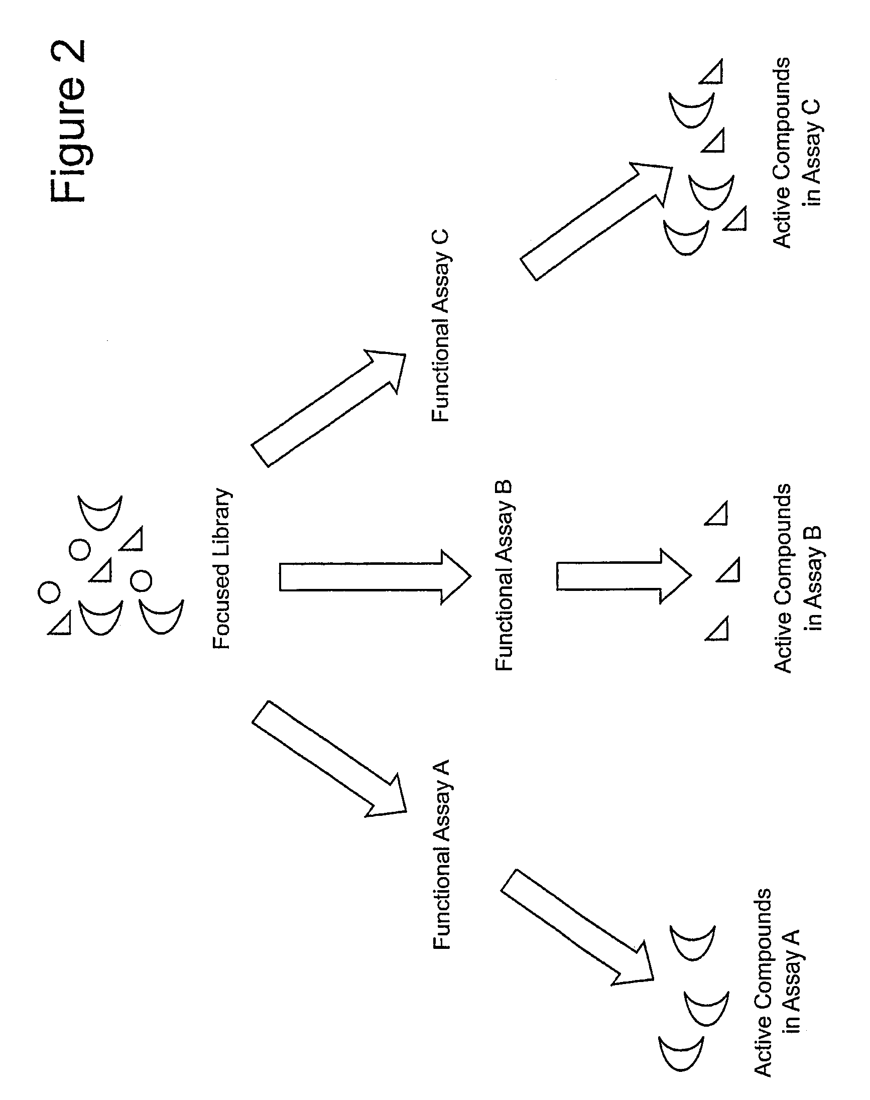 Focused libraries, functional profiling, laser SELEX, and DESELEX