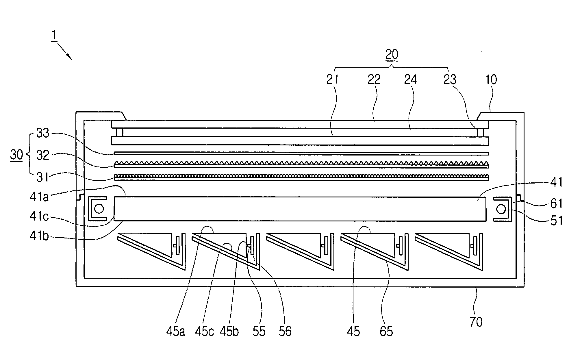 Backlight unit and display device having the same