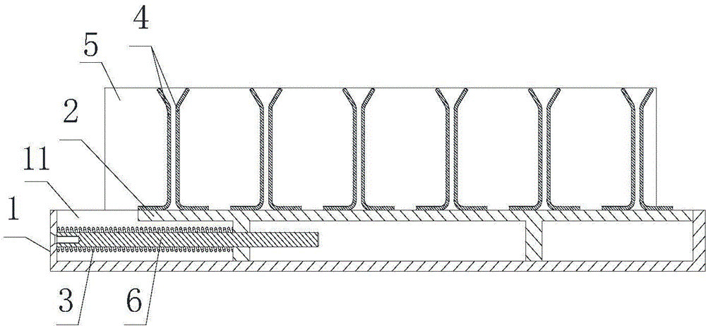 Plate group transferring clamp