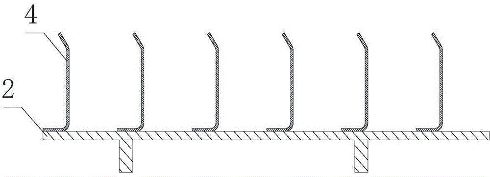 Plate group transferring clamp