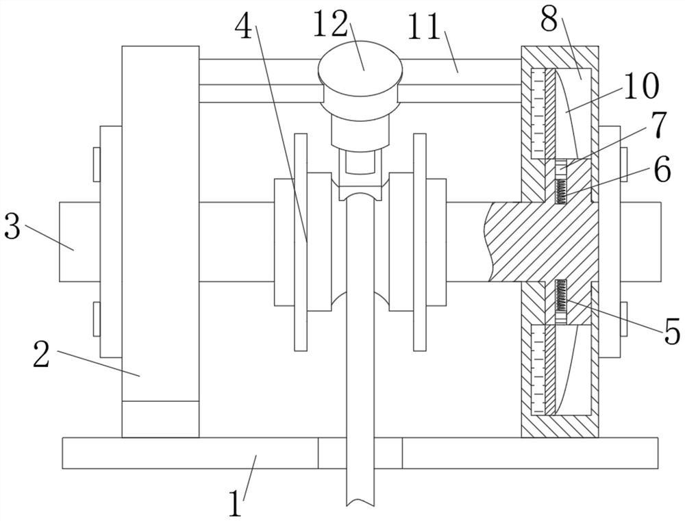 Rope brake suitable for pulleys