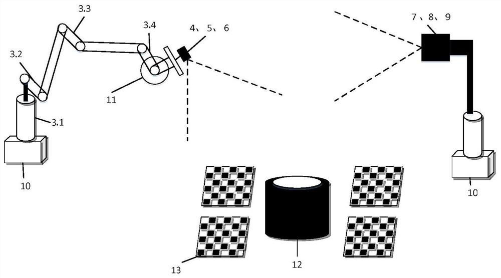 Multi-feature fusion visual positioning method based on inverse projection