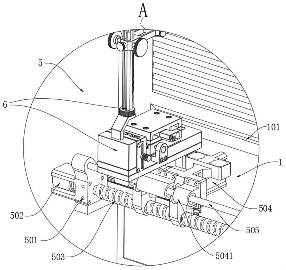 Detection device for lactobacillus casei research and use method thereof