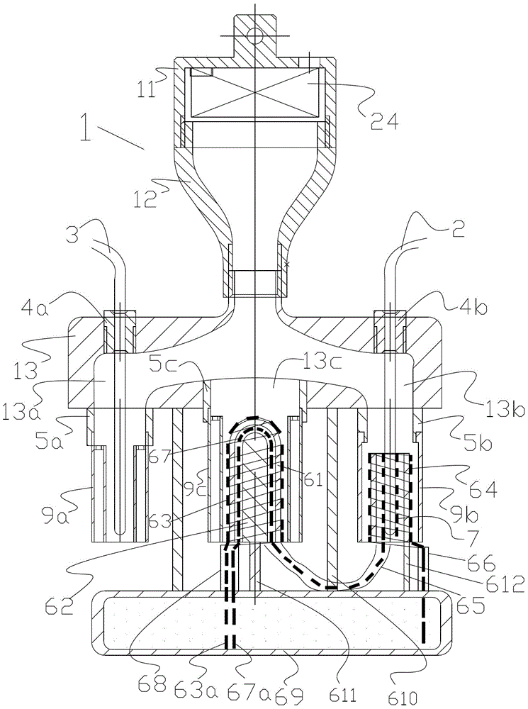 Standard ventilating psychrometer