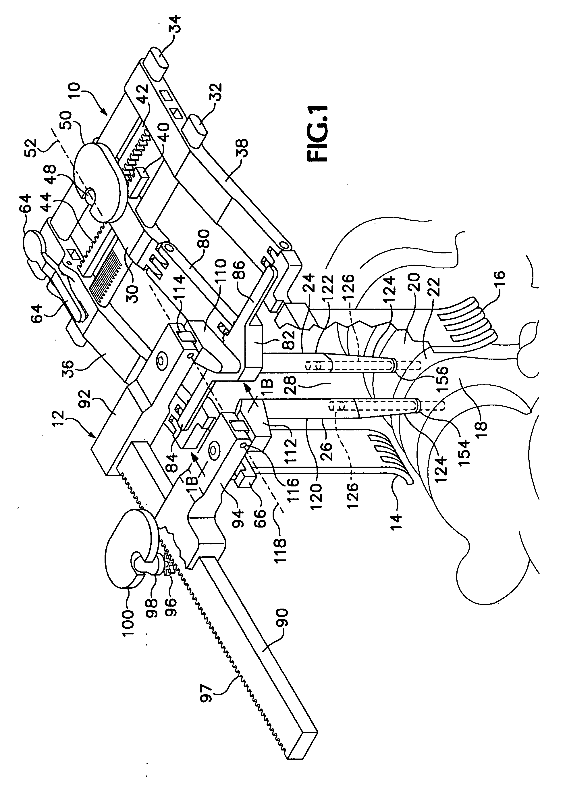 Retractor and distractor system for use in anterior cervical disc surgery