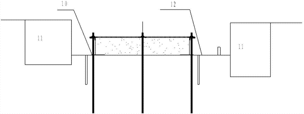 Ballast bed and tunnel bottom defect regulating and constructing method as well as anchoring device
