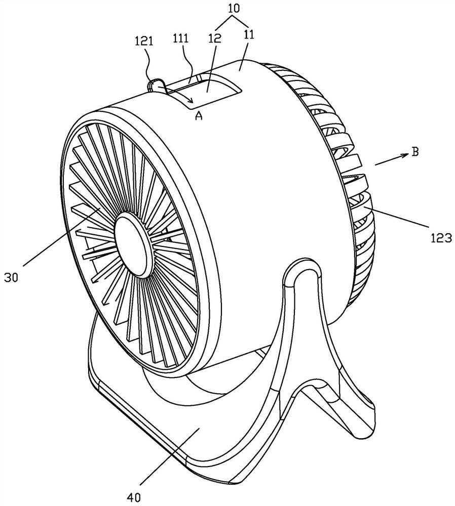 Air circulation fan