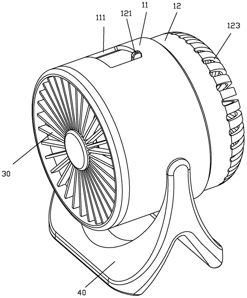 Air circulation fan