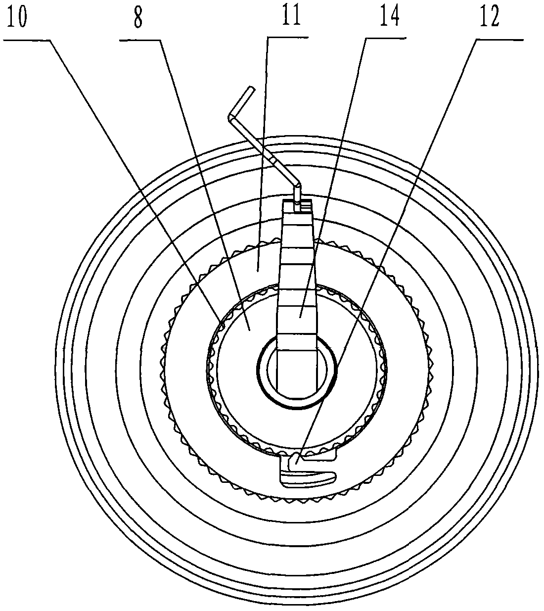 Yarn tension constant device