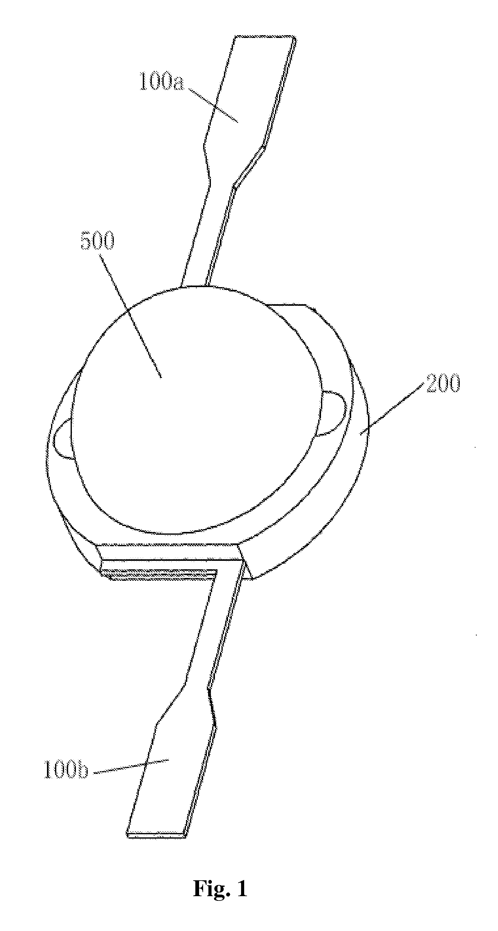 Hidden pin type high-power LED support and hidden pin type high-power LED packaging structure and technology using same