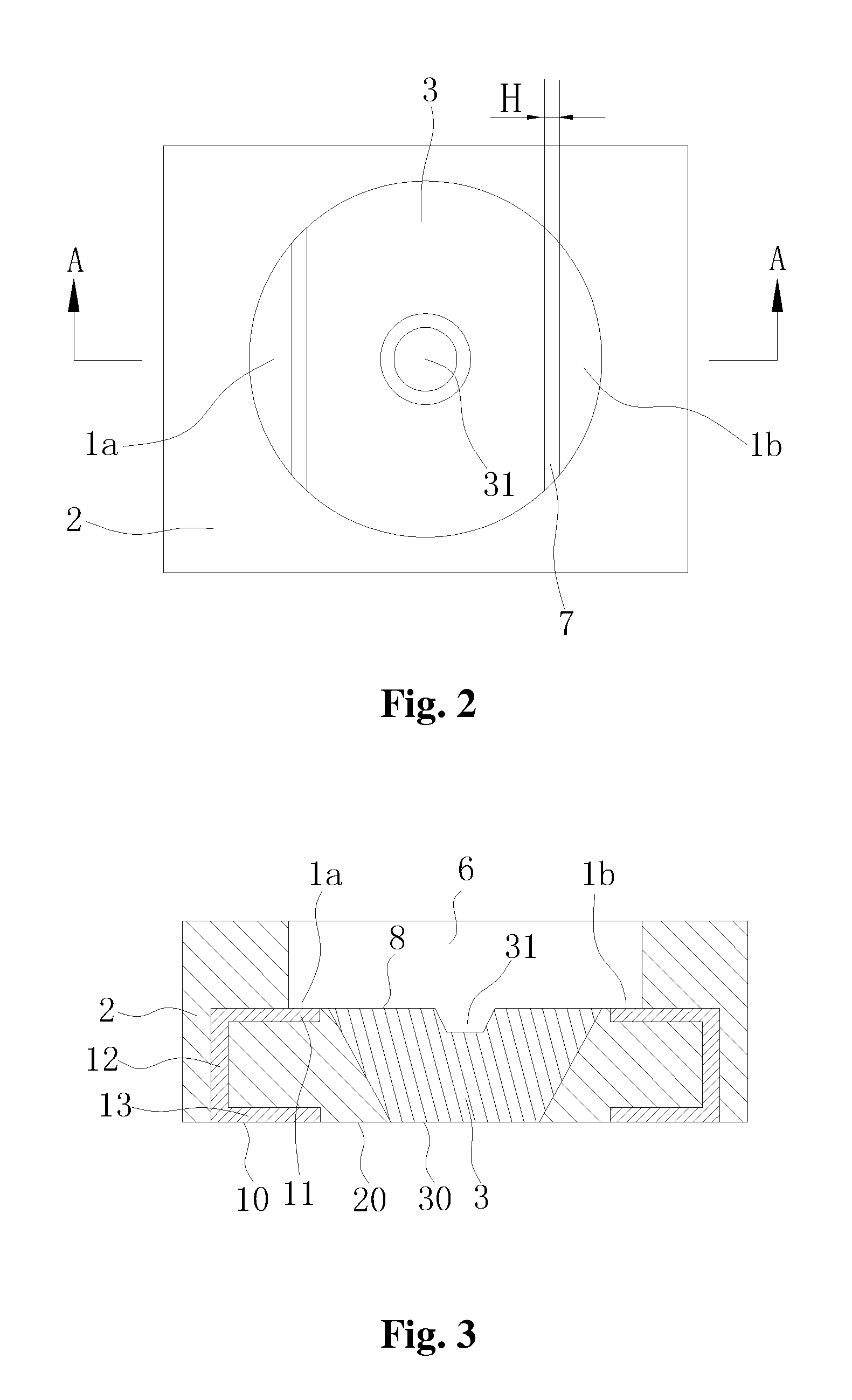 Hidden pin type high-power LED support and hidden pin type high-power LED packaging structure and technology using same