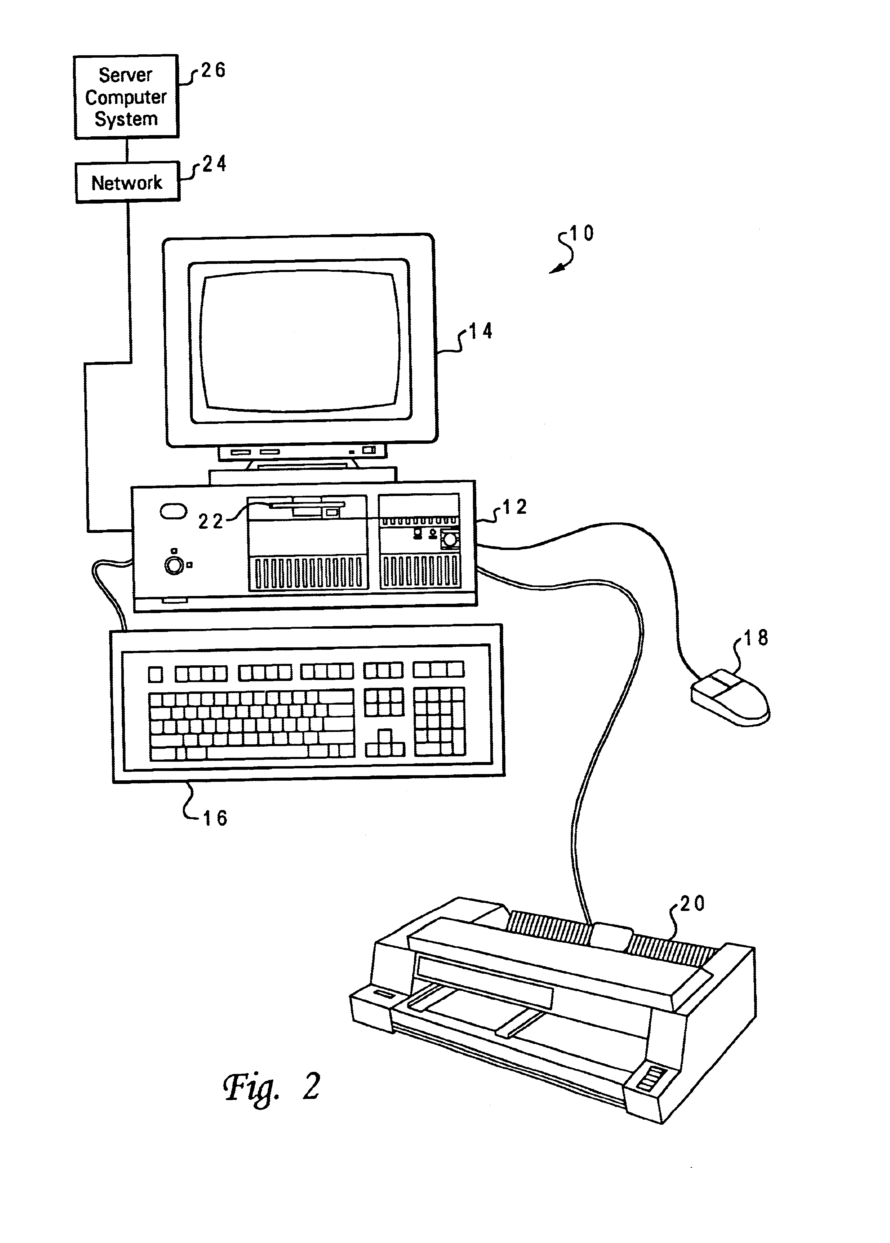 Virtual floppy diskette image within a primary partition in a hard disk drive and method for booting system with virtual diskette