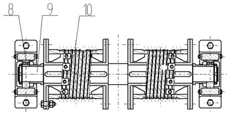 A new bucket wheel mixing and reclaimer trolley driving wire rope balancing method and its device