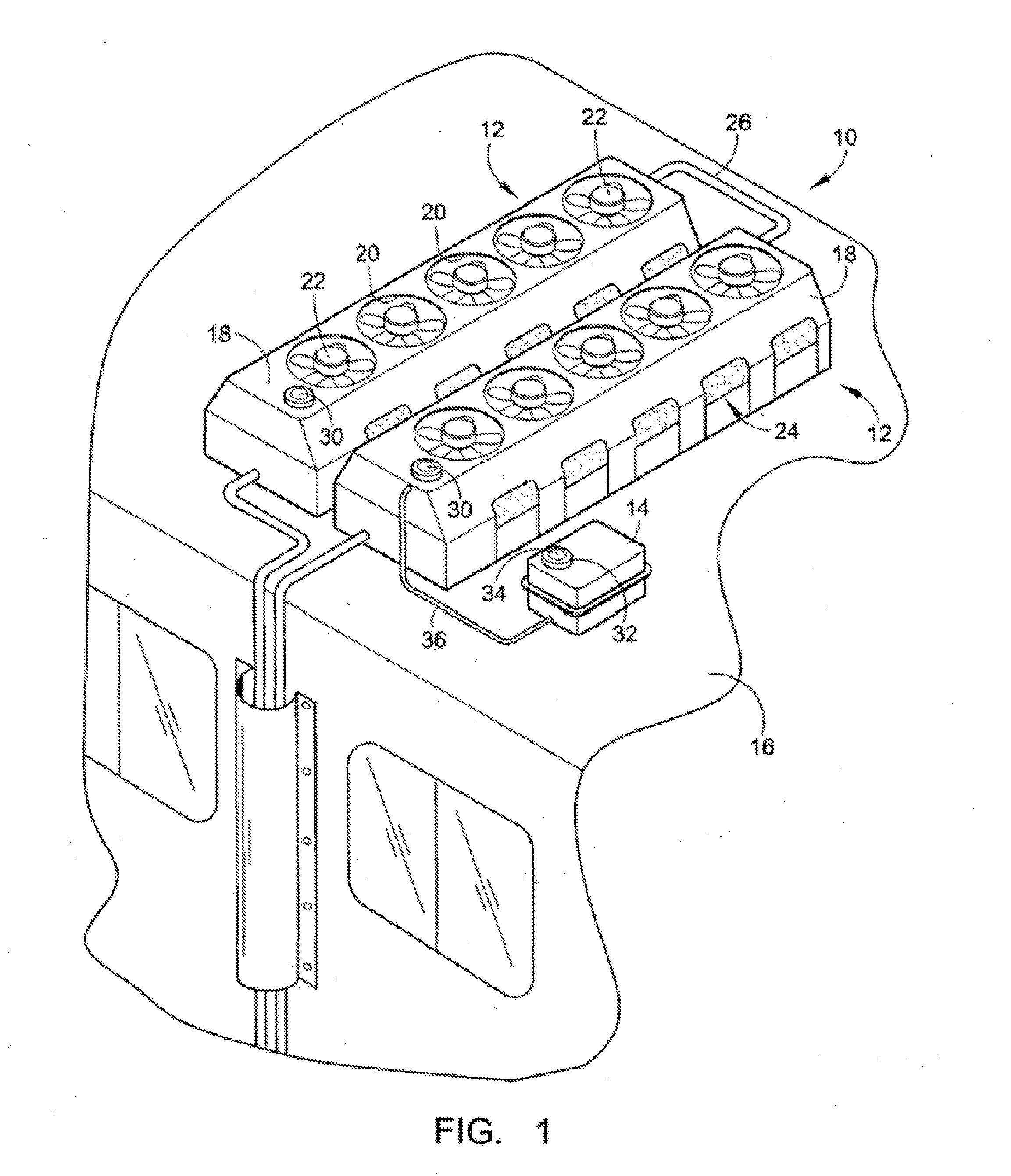 Vehicle Rooftop Engine Cooling System and Method