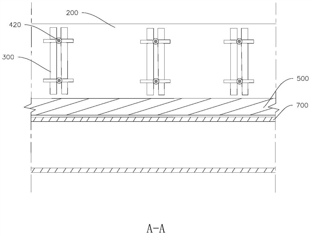 Floor slab edge reverse ridge formwork and erecting method thereof