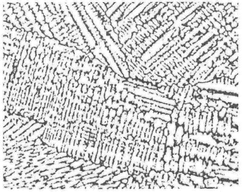 Method for preparing lead and lead alloy metallic phase samples and exposing texture