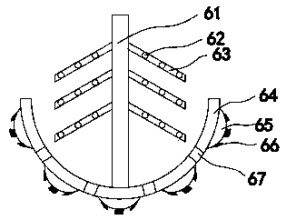 Pork cutting and smashing device