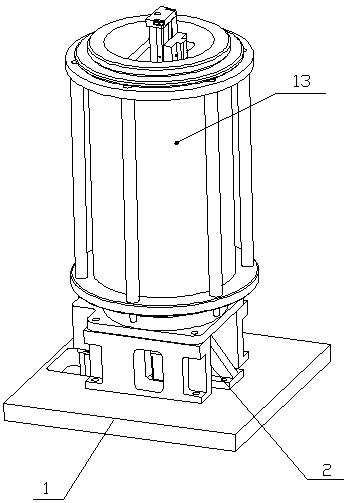 Integral detecting device for compressor cylinder and upper outer cover