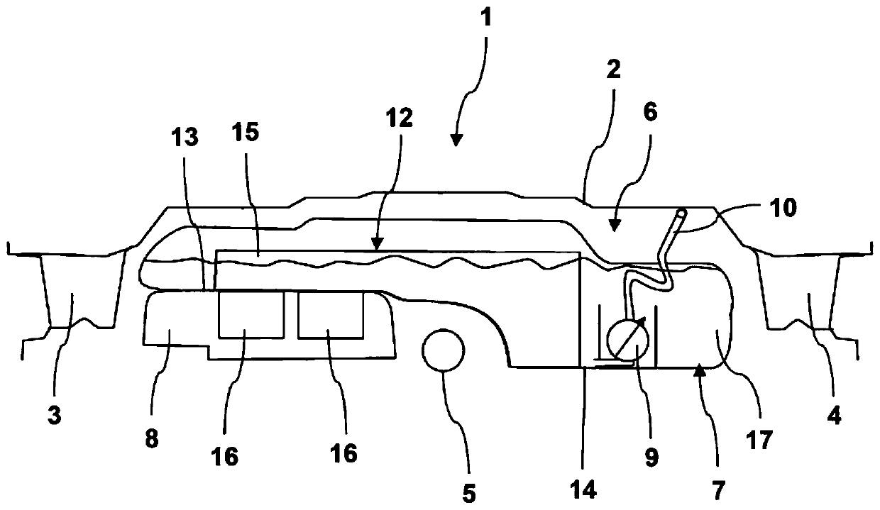 An assembly for hybrid electric vehicle and hybrid electric vehicle