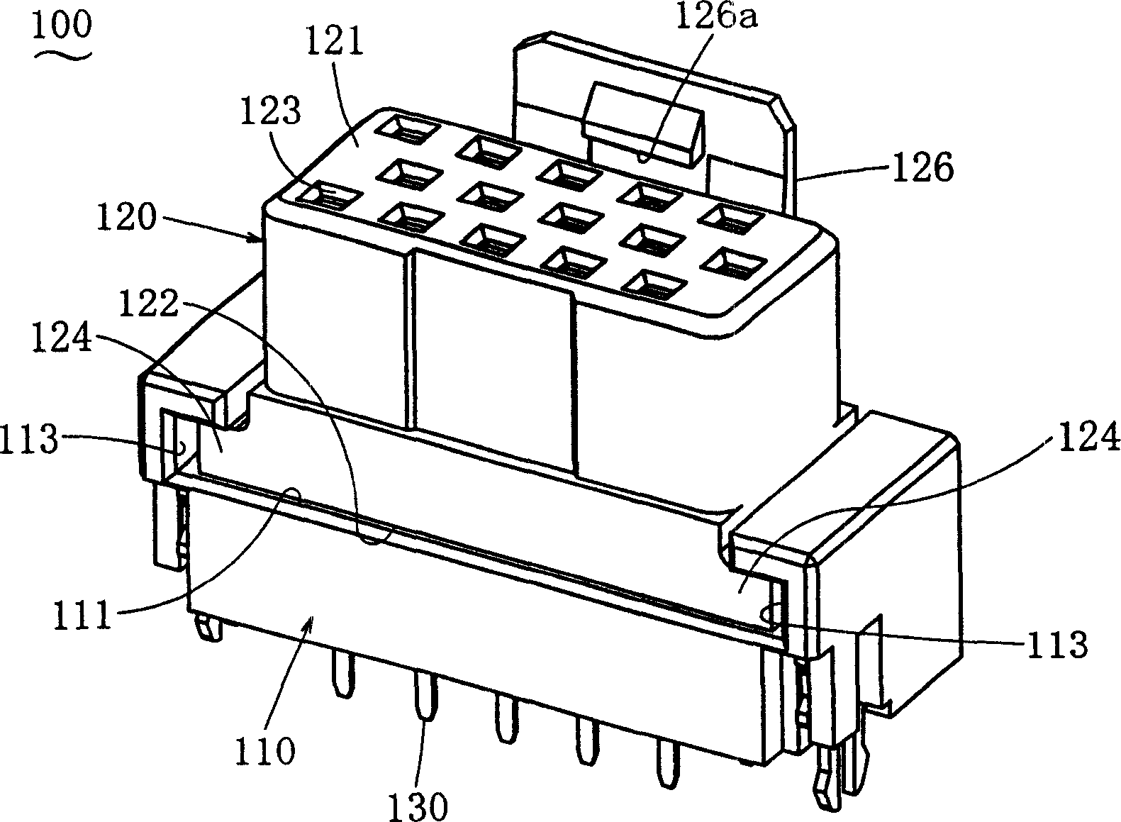 Floating connector