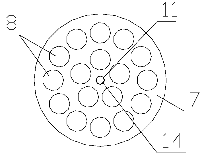 Cleaning device for stirring kettle