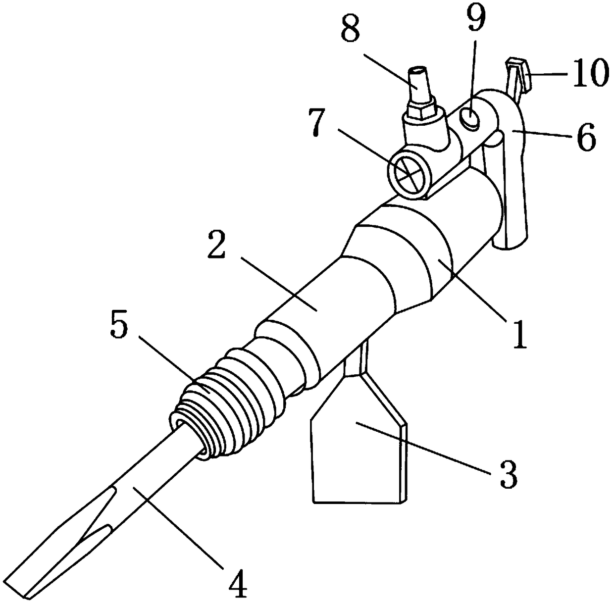 Drilling and exploitation tool for drilling and exploiting petroleum