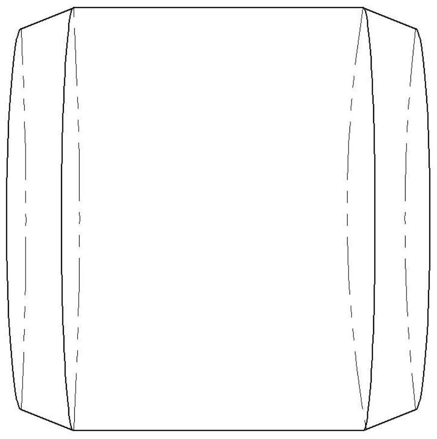 Inlaid elastic body sleeve with oblique thorn seam compensation drip seepage pipe belt and its preparation method