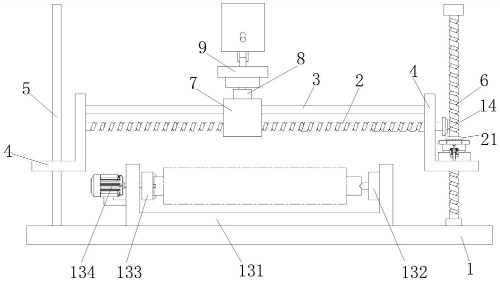 A dual-station switching thermal spraying device