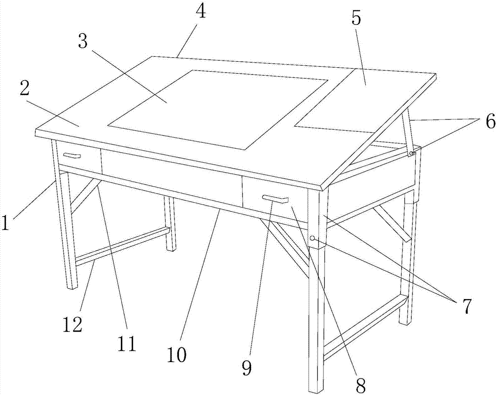 Art teaching tool device