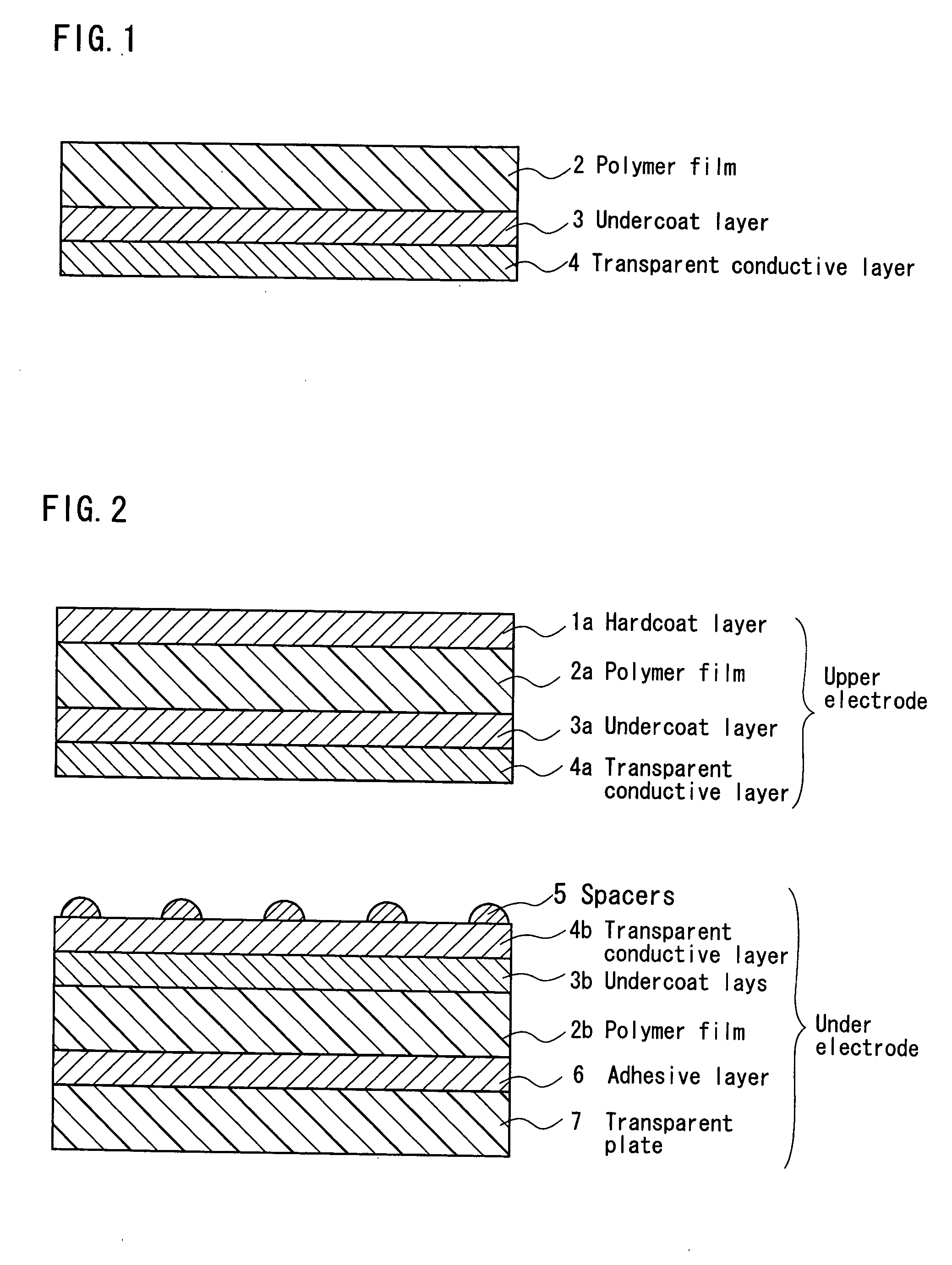 Transparent electroconductive film, method for manufacture thereof, and touch panel