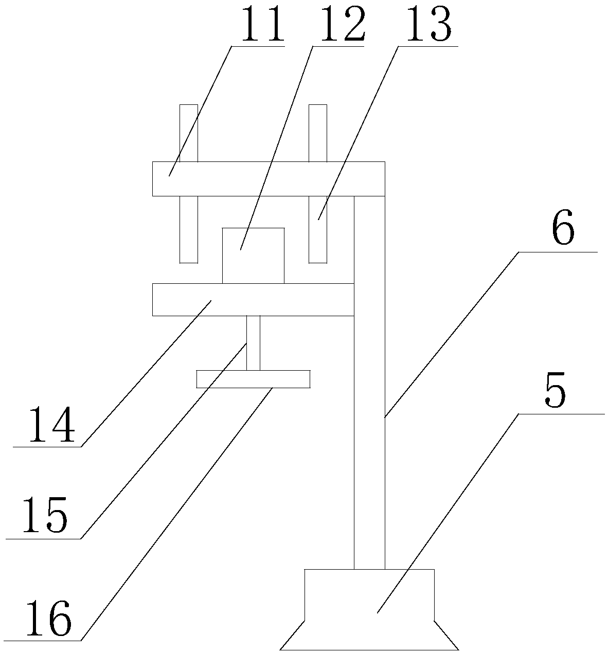 Machining device for new energy vehicle charging station