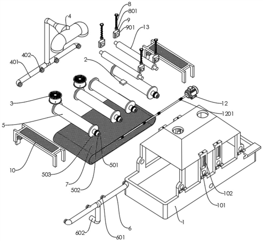 Waste heat recovery system for net part of paper machine