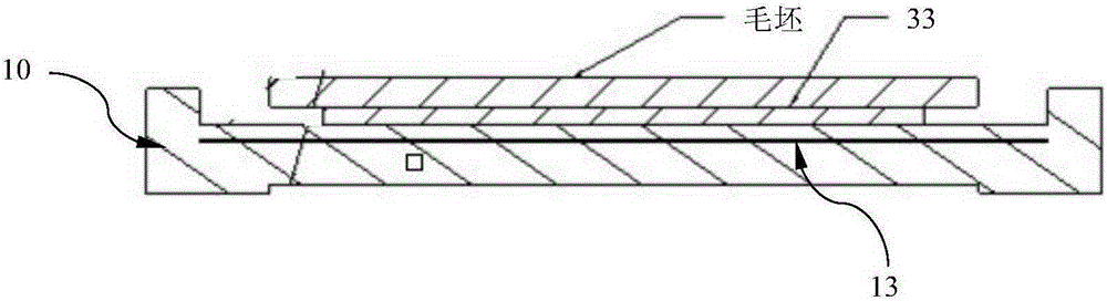 Clamping device and method for thin-walled frame type parts