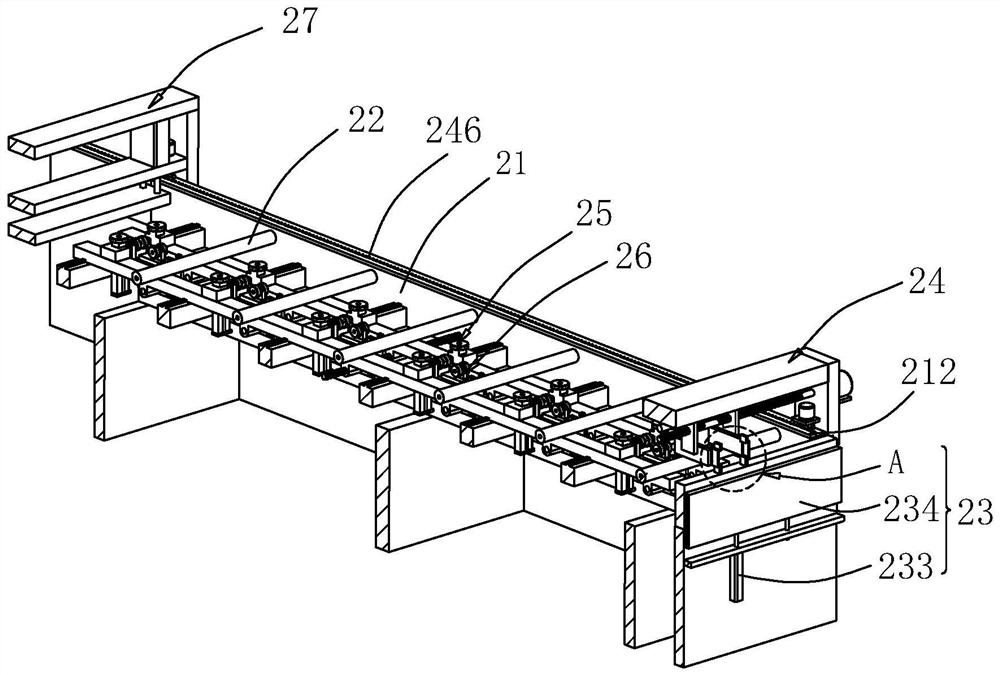 Automatic bus duct riveting line