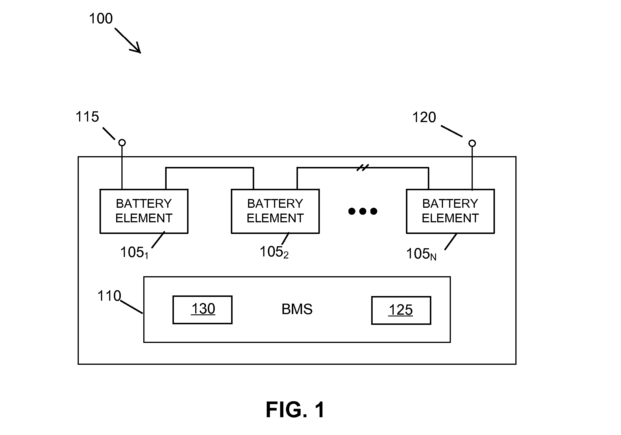 Steady state detection of an exceptional charge event in a series connected battery element