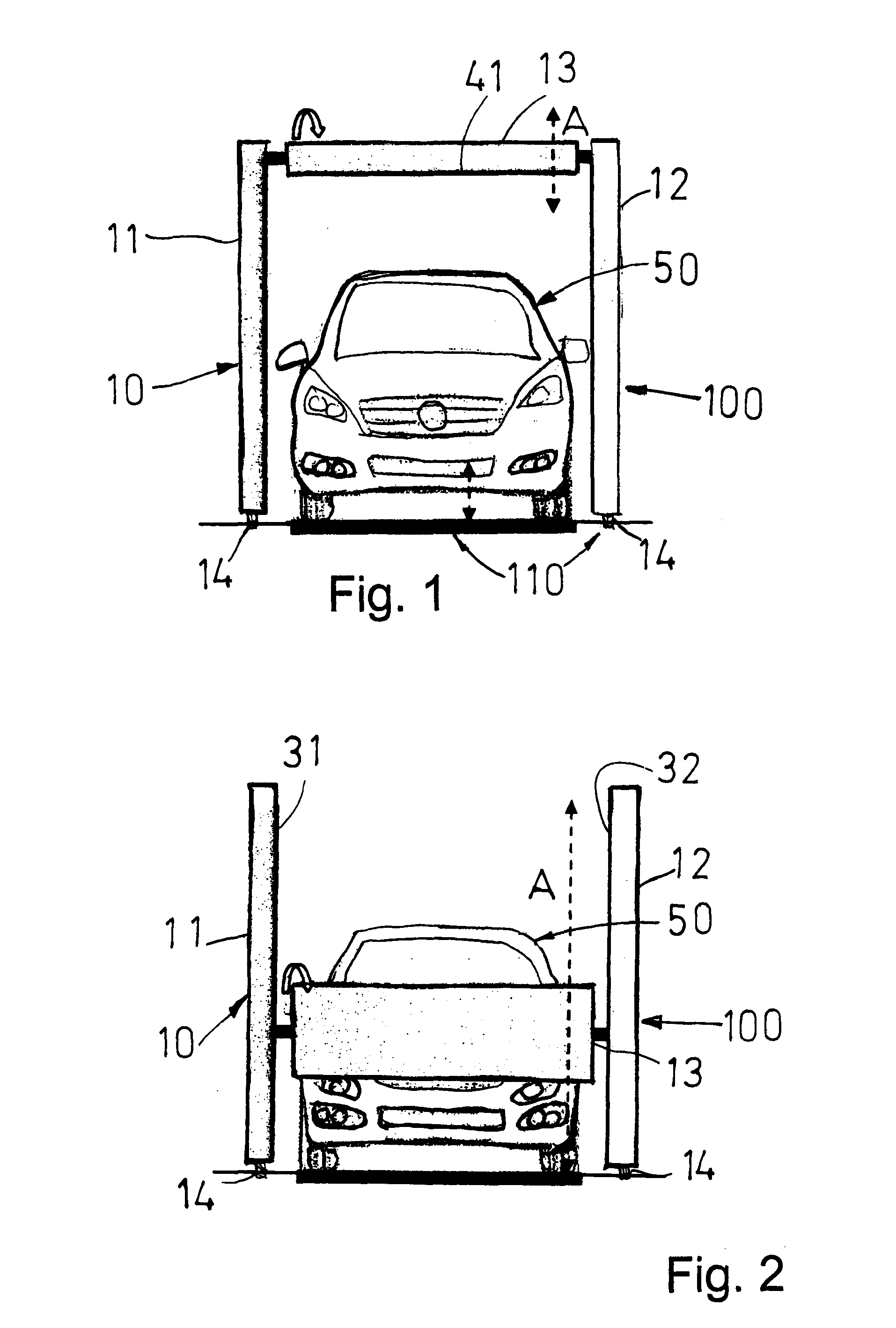 Device for, or in, the Surface Treatment of Objects