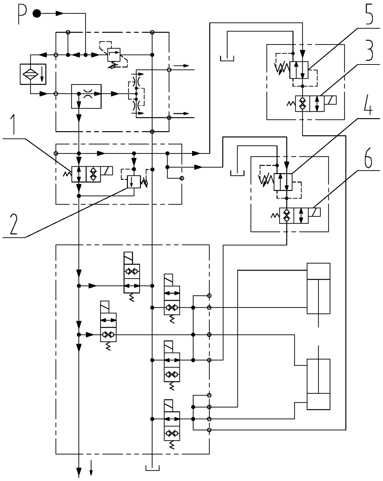 Paver and its paving control system