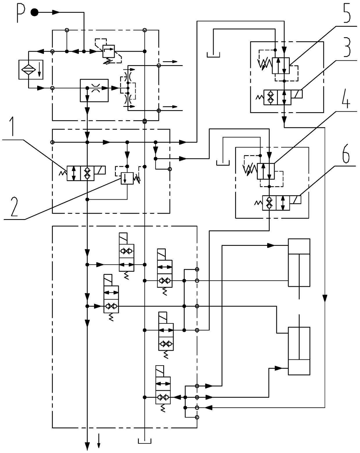 Paver and its paving control system