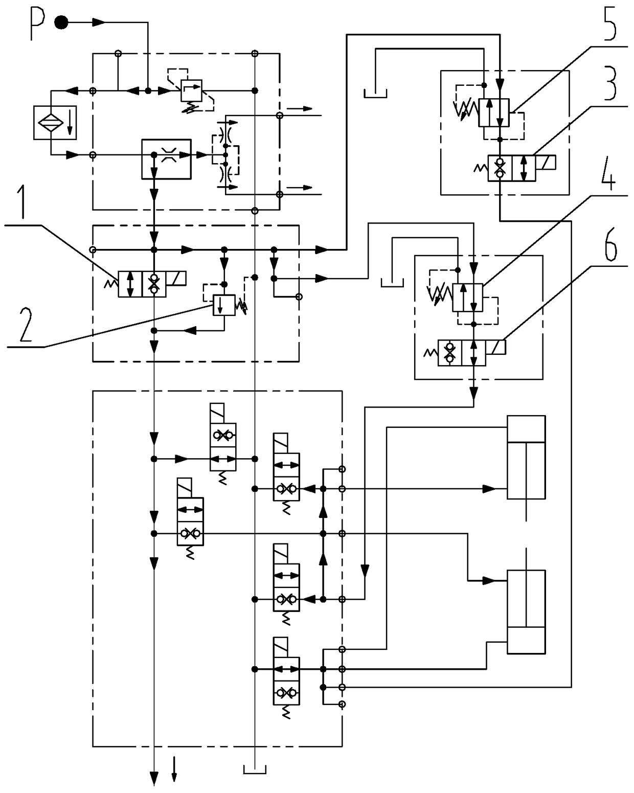 Paver and its paving control system