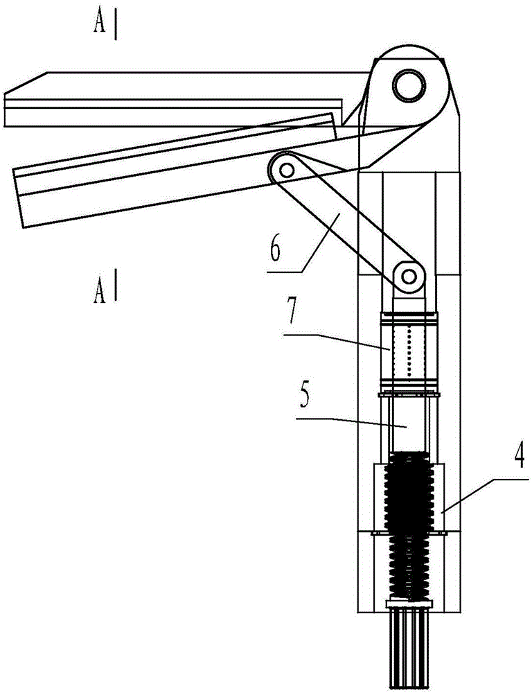 Flow deflector shearing device of isolating switch