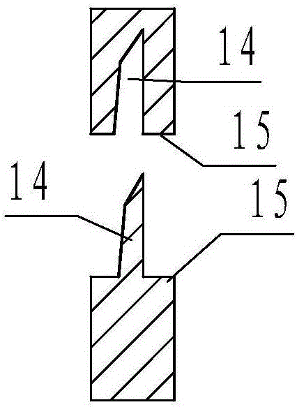 Flow deflector shearing device of isolating switch