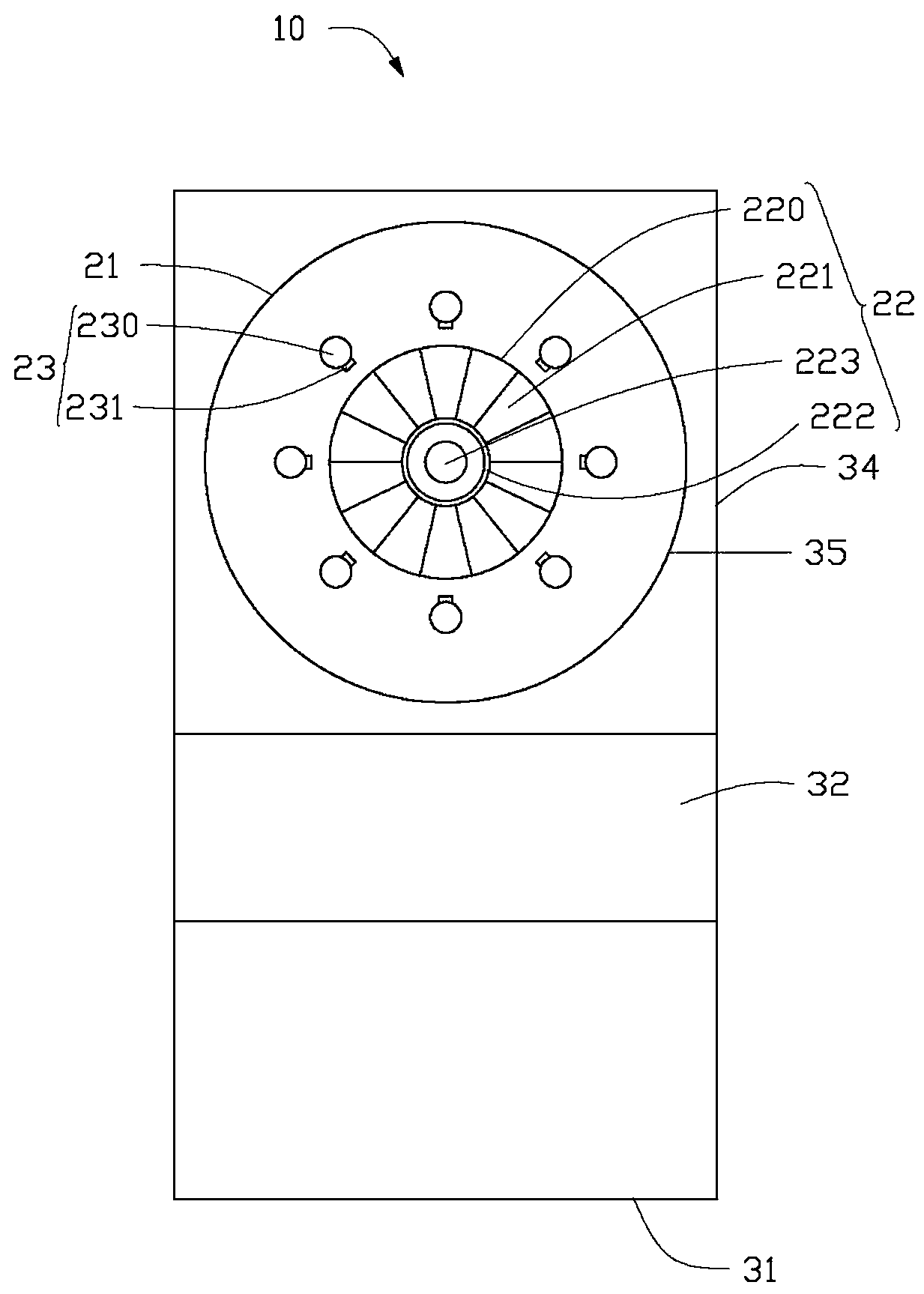 Impingement flow partially premixed low nitrogen gas burner