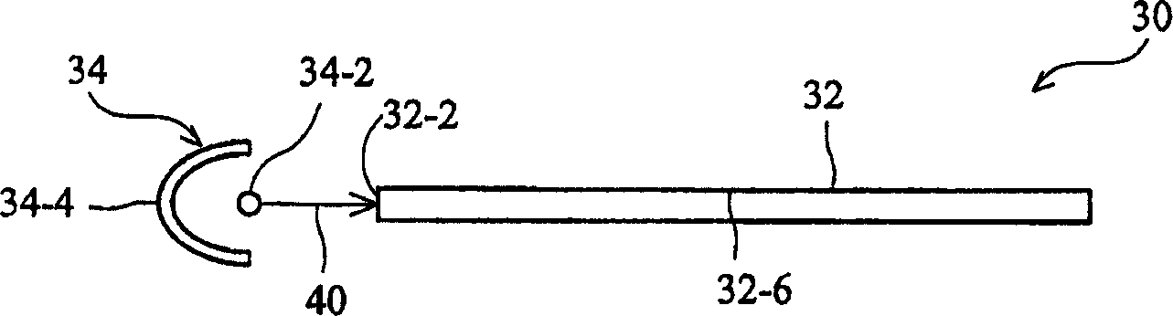 Light conducting device, manufacturing and operating method