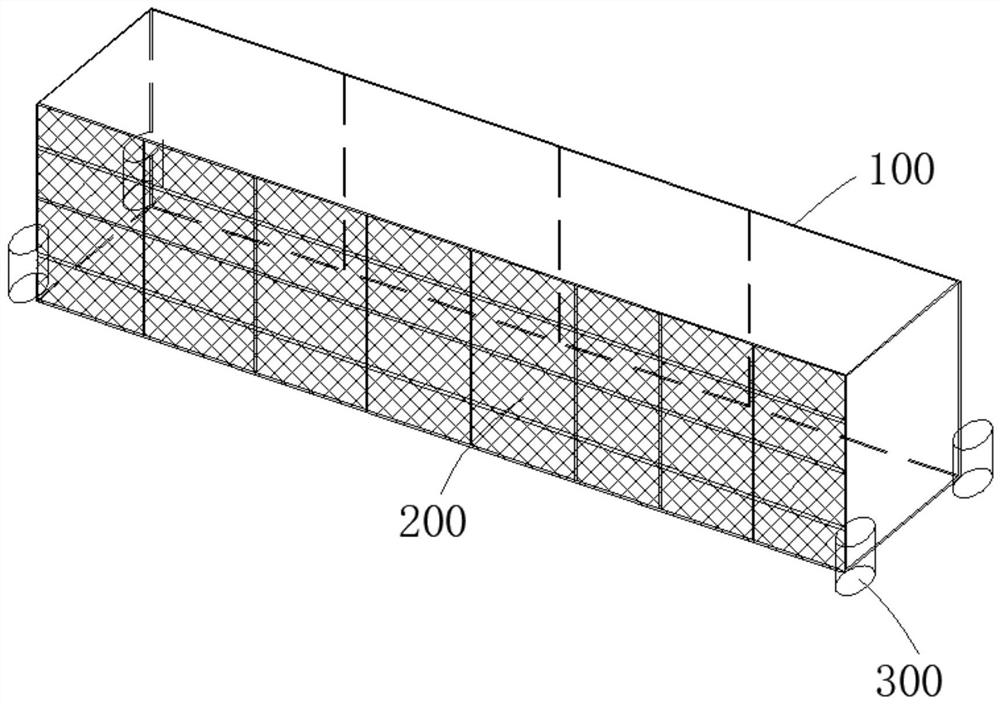 latent salt-inhibiting movable valve structure