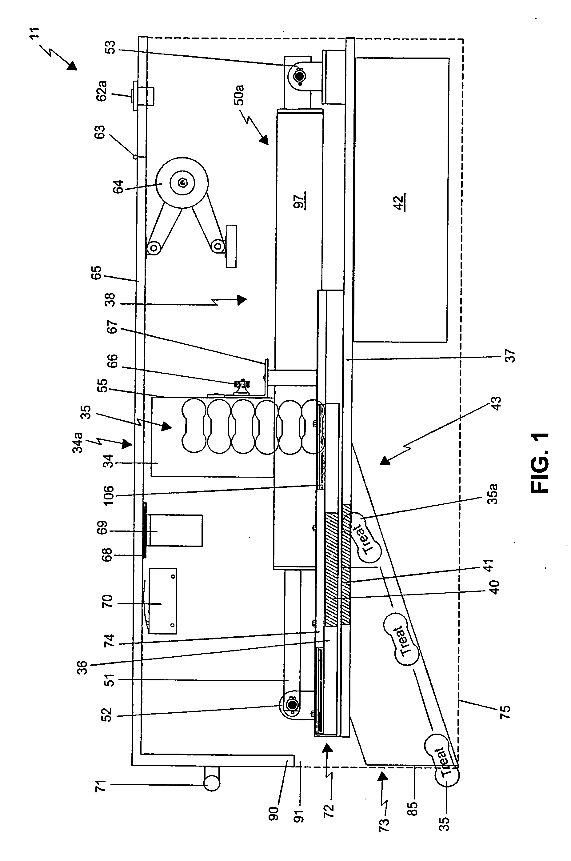 Internet-accessible pet treat dispensing system and method