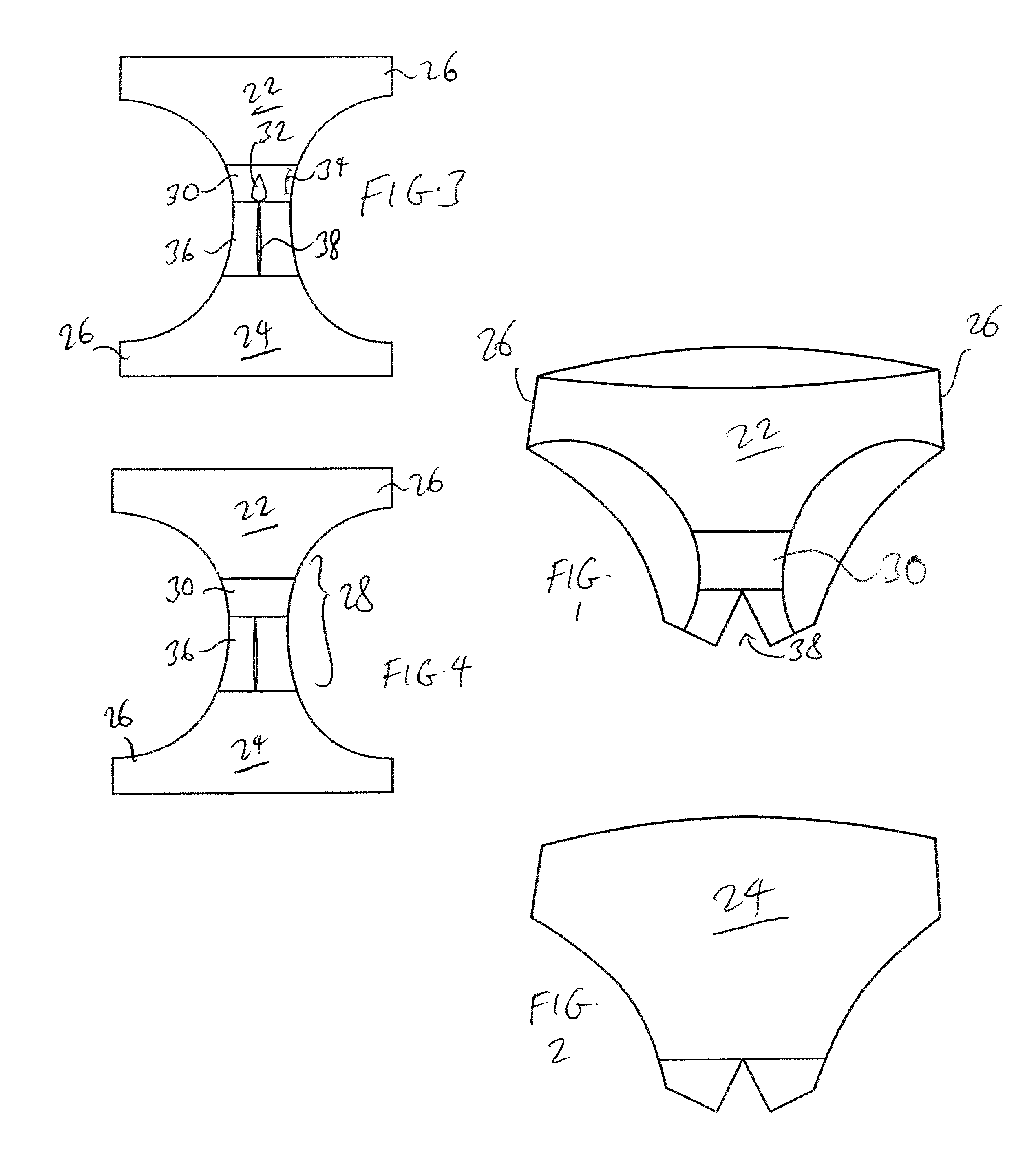 Underwear Assembly Incorporating a Vibrator