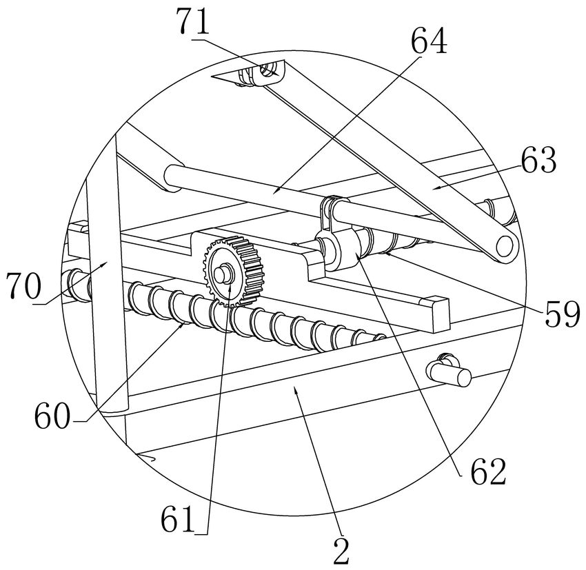 Auxiliary turnover device for nursing